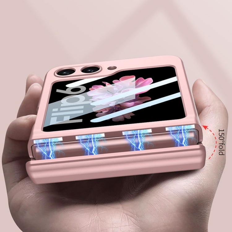 For Samsung Galaxy Z Flip6 / Flip7 FE GKK Integrated Magnetic Full Coverage Folding Phone Case(Green) - free shipping - PMC Jewellery - Order now!