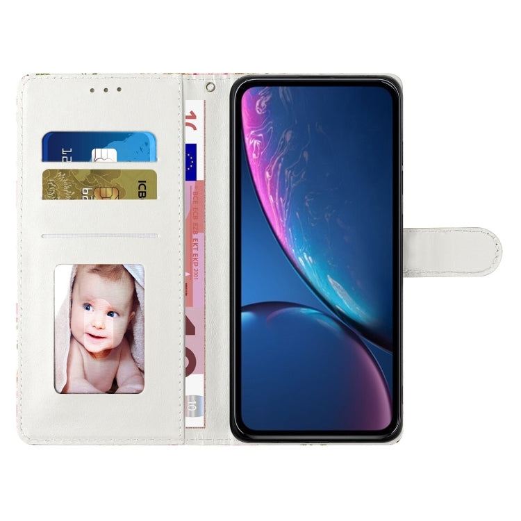 For Motorola Edge 2024 3D Pattern Leather Phone Case(White Cat) - Motorola Cases by PMC Jewellery | Online Shopping South Africa | PMC Jewellery | Buy Now Pay Later Mobicred