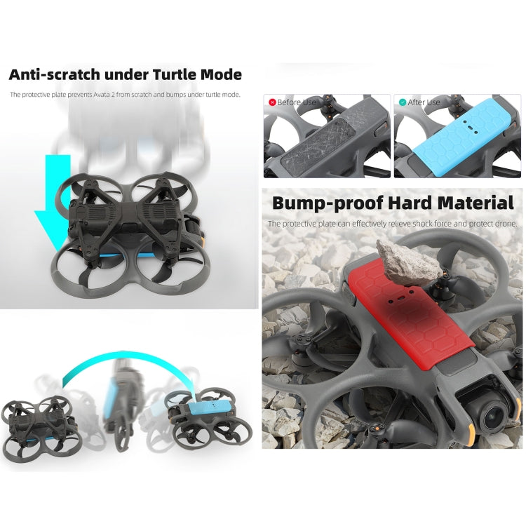 For DJI Avata 2 Sunnylife Drone Anti-Collision Protective Cover Back Plate(Red) - Other by Sunnylife | Online Shopping South Africa | PMC TechLife | Buy Now Pay Later Mobicred