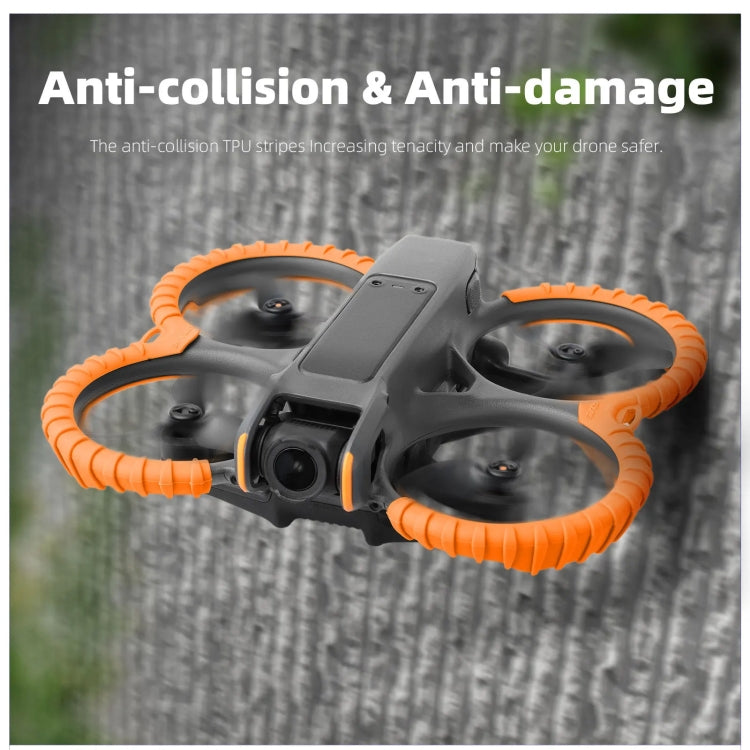 For DJI Avata 2 Sunnylife Drone Anti-Collision Protective Cover Combo Case Kit(Blue) -  by Sunnylife | Online Shopping South Africa | PMC Jewellery | Buy Now Pay Later Mobicred