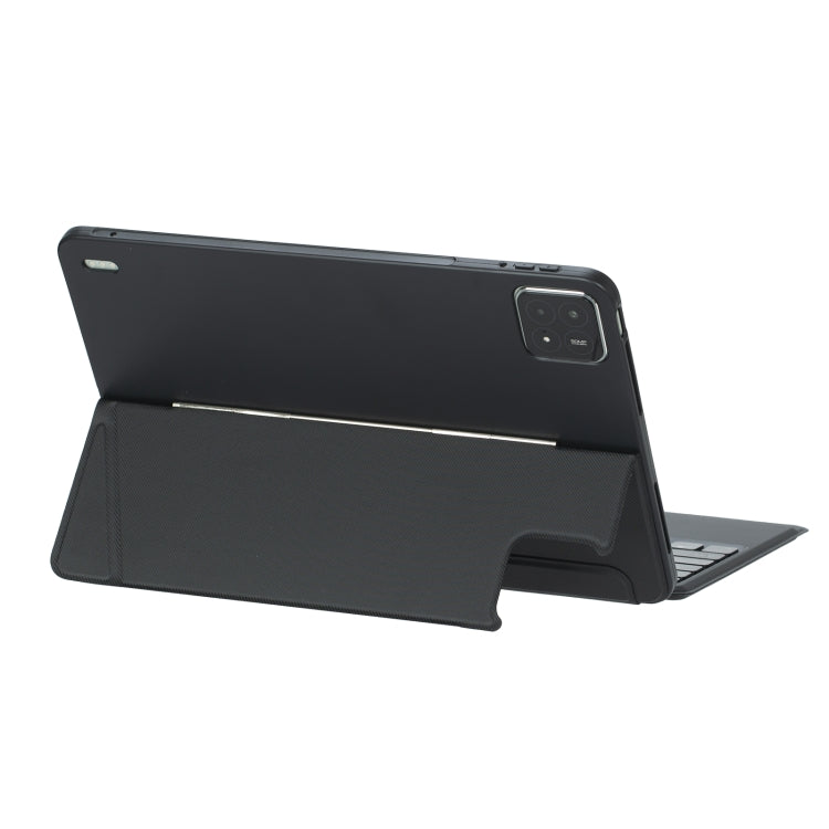 For Xiaomi Pad 6S Pro 12.4 T0N10-AS Detachable Rotating Backlit Touch Bluetooth Keyboard Case(Black) - Xiaomi Keyboard by PMC TechLife | Online Shopping South Africa | PMC TechLife | Buy Now Pay Later Mobicred