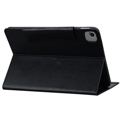 For iPad Air 13 2024 Cat Buckle Leather Smart Tablet Case(Black) - iPad Air 13 2024 Cases by PMC Jewellery | Online Shopping South Africa | PMC Jewellery | Buy Now Pay Later Mobicred