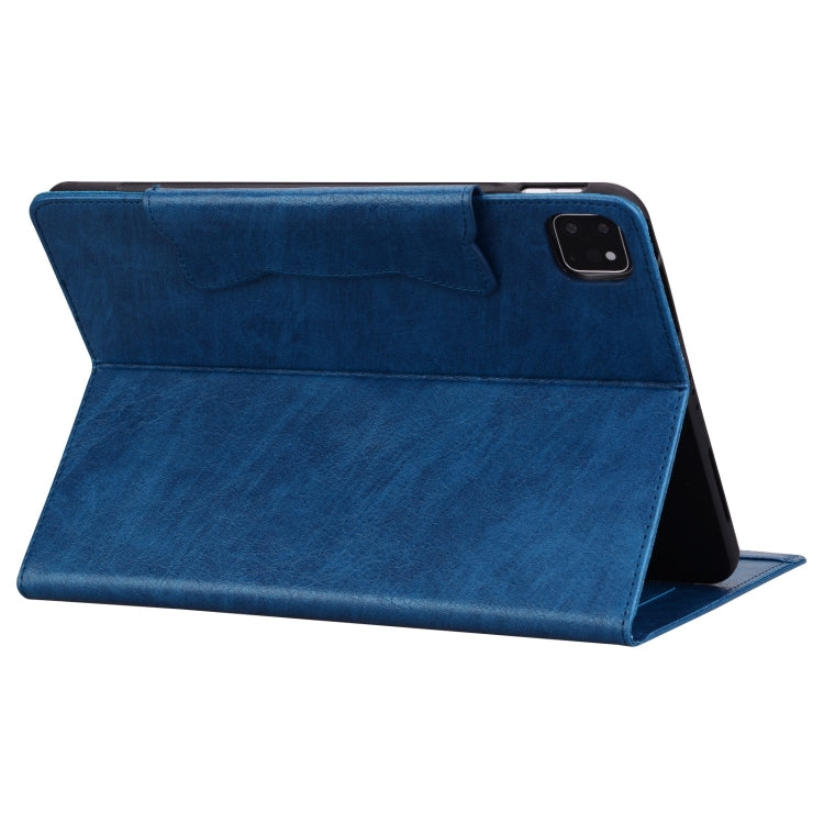 For iPad Pro 11 2024 Cat Buckle Leather Smart Tablet Case(Royal Blue) - iPad Pro 11 2024 Cases by PMC TechLife | Online Shopping South Africa | PMC TechLife | Buy Now Pay Later Mobicred