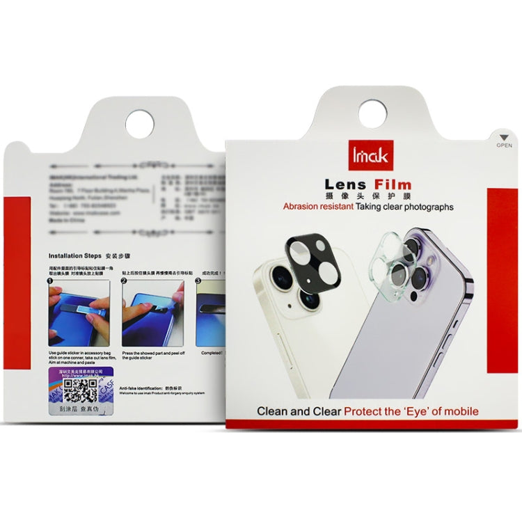 For iPhone 16 / 16 Plus imak High Definition Integrated Glass Lens Film - iPhone 16 Tempered Glass by imak | Online Shopping South Africa | PMC TechLife | Buy Now Pay Later Mobicred
