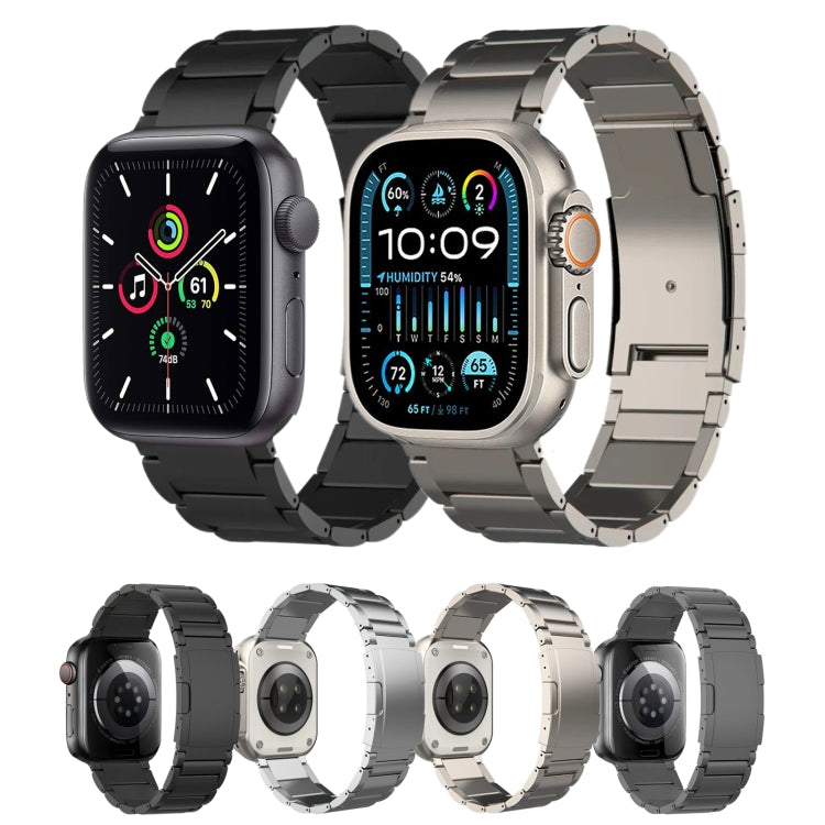 For Apple Watch Series 4 44mm Titanium Metal Watch Band(Silver) - free shipping - PMC TechLife - Order now!