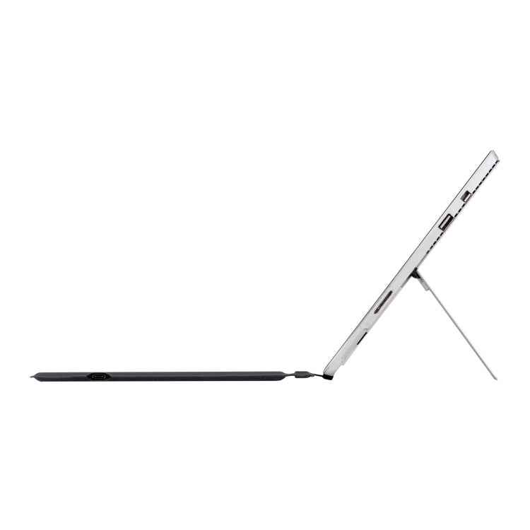 1089DC-FR French Backlit Magnetic Bluetooth 3.0 Keyboard for Microsoft Surface Pro 7 / 6 / 2017 / 4 / 3(Grey) - Others Keyboard by PMC Jewellery | Online Shopping South Africa | PMC Jewellery | Buy Now Pay Later Mobicred