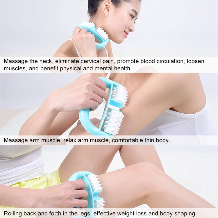 Body Mini Roller Meridian Massager(Blue Piece) - free shipping - PMC TechLife - Order now!