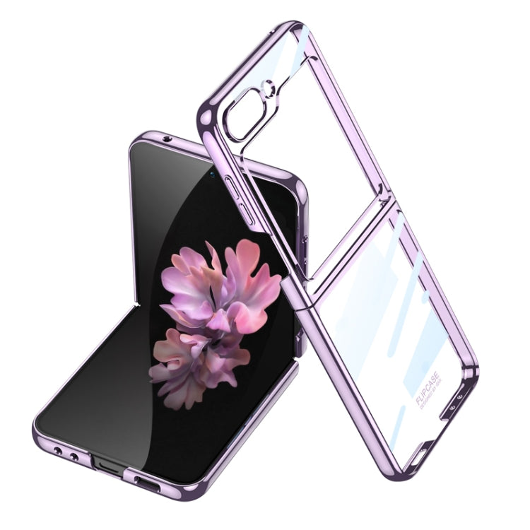 For Samsung Galaxy Z Flip6 GKK Electroplating Full Coverage Phone Case(Purple) - Galaxy Z Flip6 5G Cases by GKK | Online Shopping South Africa | PMC Jewellery | Buy Now Pay Later Mobicred