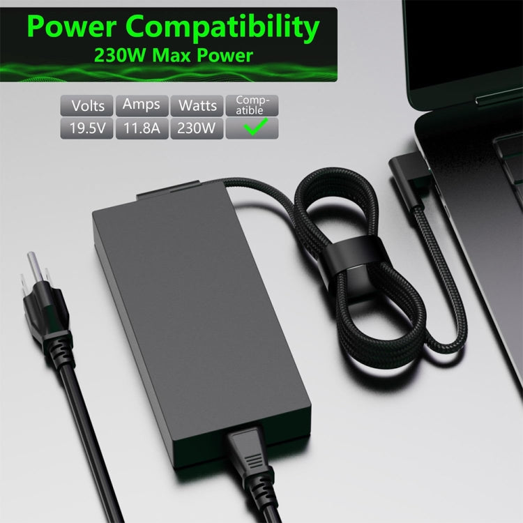 230W 19.5V 11.8A Laptop Notebook Power Adapter For Razer 3 Pin, Plug:UK Plug - Power Supply by PMC Jewellery | Online Shopping South Africa | PMC Jewellery | Buy Now Pay Later Mobicred