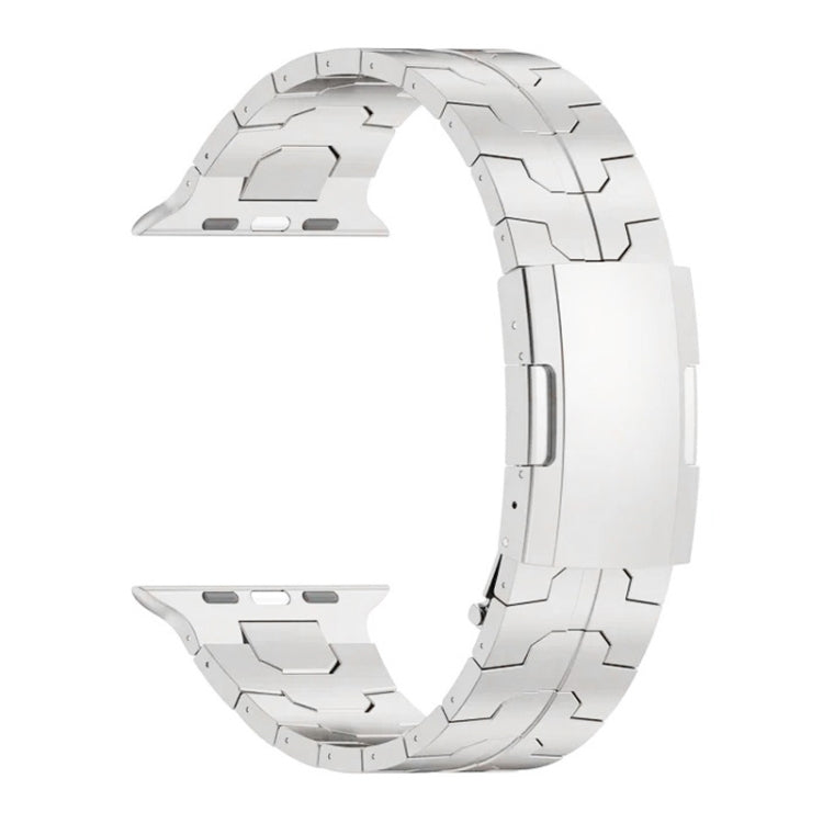 For Apple Watch Ultra 49mm Turtle Buckle Titanium Alloy Watch Band(Silver) - free shipping - PMC TechLife - Order now!