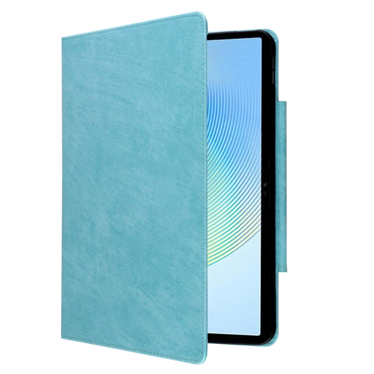 For Honor Pad X8a Cat Buckle Leather Tablet Case(Sky Blue) - Honor by PMC TechLife | Online Shopping South Africa | PMC TechLife | Buy Now Pay Later Mobicred