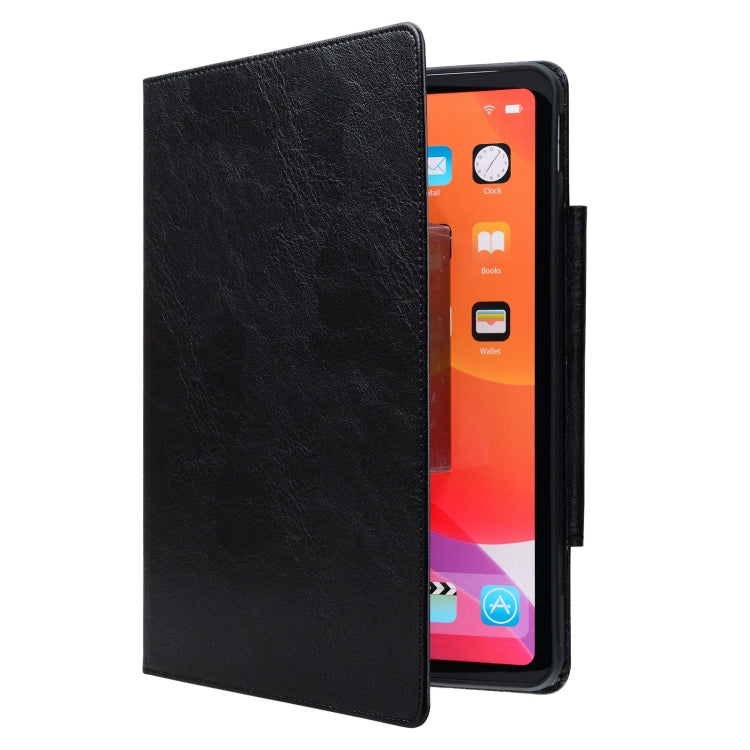 For Samsung Galaxy Tab S9 FE / S9 / S8 / S7 Cat Buckle Leather Smart Tablet Case(Black) - Galaxy Tab S9 Cases by PMC Jewellery | Online Shopping South Africa | PMC Jewellery | Buy Now Pay Later Mobicred