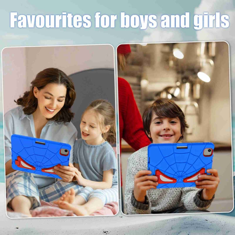 For iPad Air 11 2025 / 2024 Silicone + PC Shockproof Protective Tablet Case(Blue Red) - iPad Air 11 2025 / 2024 Cases by PMC Jewellery | Online Shopping South Africa | PMC Jewellery | Buy Now Pay Later Mobicred