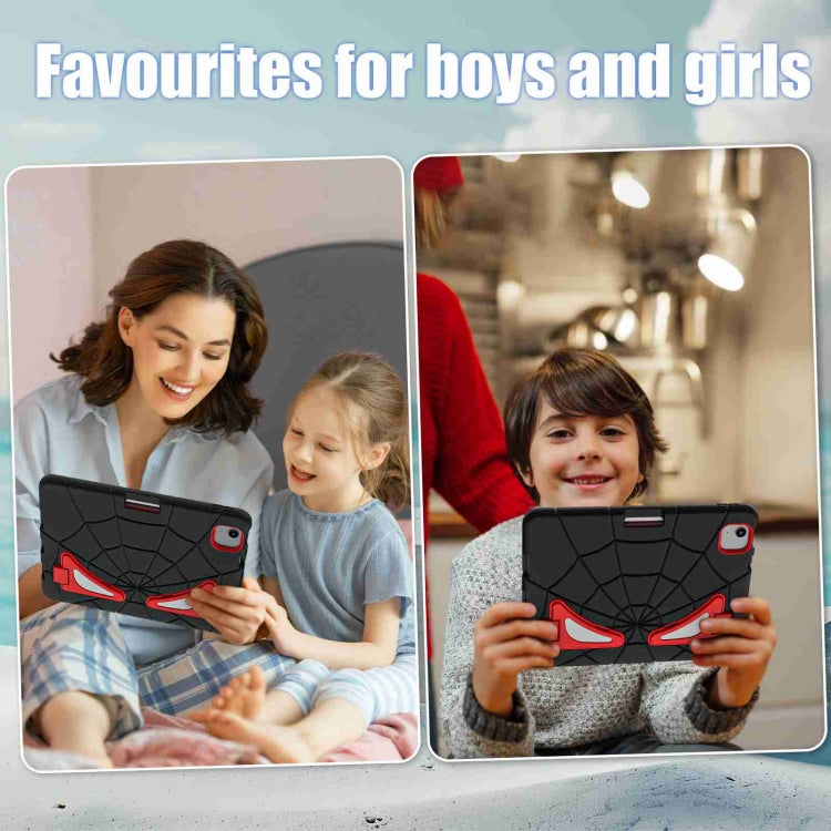 For iPad Air 11 2024 Silicone + PC Shockproof Protective Tablet Case(Black Red) - iPad Air 11 2024 Cases by PMC Jewellery | Online Shopping South Africa | PMC Jewellery | Buy Now Pay Later Mobicred