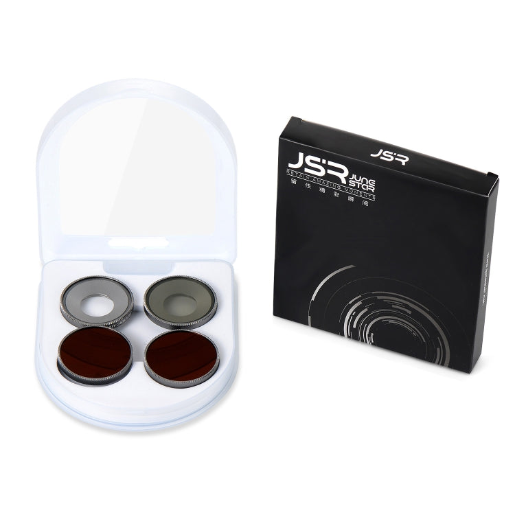 For DJI Osmo Action 4 JUNESTAR Threaded Camera Lens Filter, Filter:ND64PL - Lens Filter by JSR | Online Shopping South Africa | PMC TechLife | Buy Now Pay Later Mobicred
