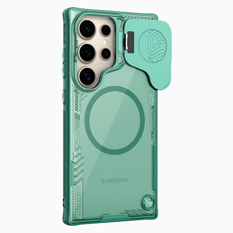 For Samsung Galaxy S24 Ultra 5G NILLKIN Ice Air Prop Series MagSafe Magnetic Phone Case(Green) - Galaxy S24 Ultra 5G Cases by NILLKIN | Online Shopping South Africa | PMC Jewellery | Buy Now Pay Later Mobicred