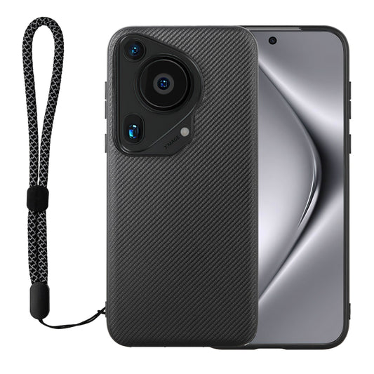 For Huawei Pura 70 Ultra ViLi TC Series Kevlar Carbon Fiber Texture Phone Case(Black) - Huawei Cases by ViLi | Online Shopping South Africa | PMC Jewellery | Buy Now Pay Later Mobicred