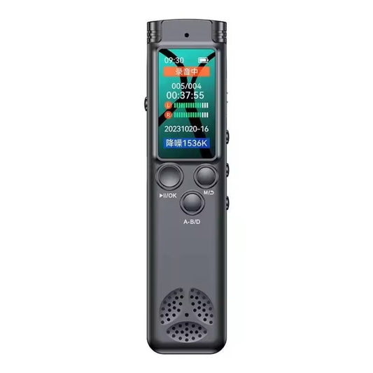 H22 Smart Color Screen Noise Reduction Voice Recorder, Capacity:64GB(Black) - Recording Pen by PMC Jewellery | Online Shopping South Africa | PMC Jewellery | Buy Now Pay Later Mobicred