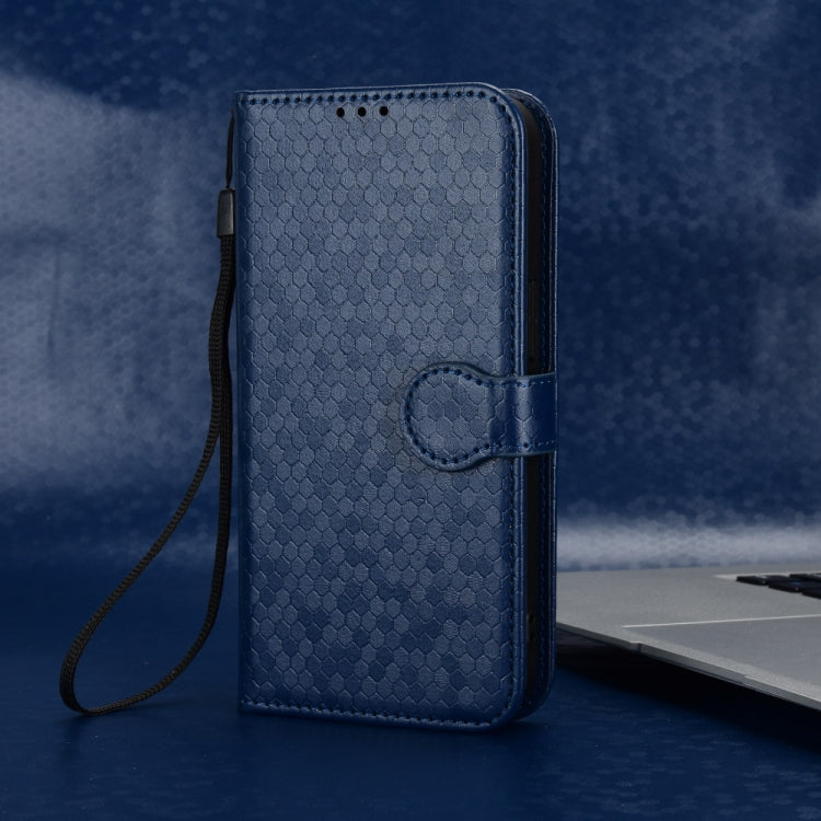 For Blackview Oscal Modern 8 / Color 8 Honeycomb Dot Texture Leather Phone Case(Blue) - More Brand by PMC TechLife | Online Shopping South Africa | PMC TechLife | Buy Now Pay Later Mobicred
