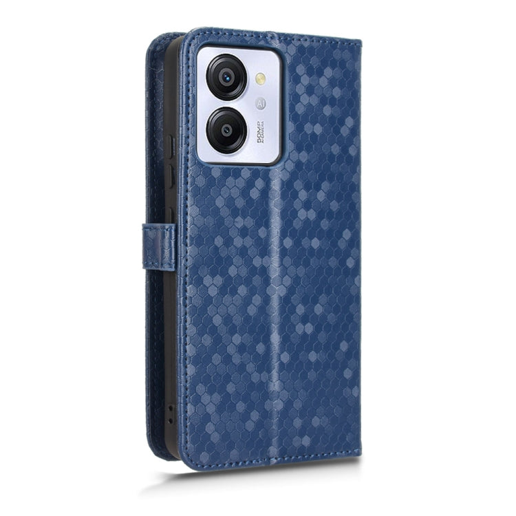 For Blackview Oscal Modern 8 / Color 8 Honeycomb Dot Texture Leather Phone Case(Blue) - More Brand by PMC TechLife | Online Shopping South Africa | PMC TechLife | Buy Now Pay Later Mobicred