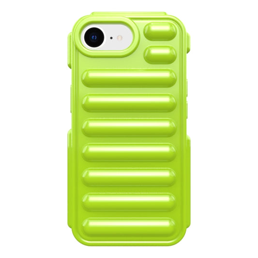 For iPhone 16e Capsule Series Candy Color TPU Phone Case(Green) - iPhone 16e Cases by PMC Jewellery | Online Shopping South Africa | PMC Jewellery | Buy Now Pay Later Mobicred