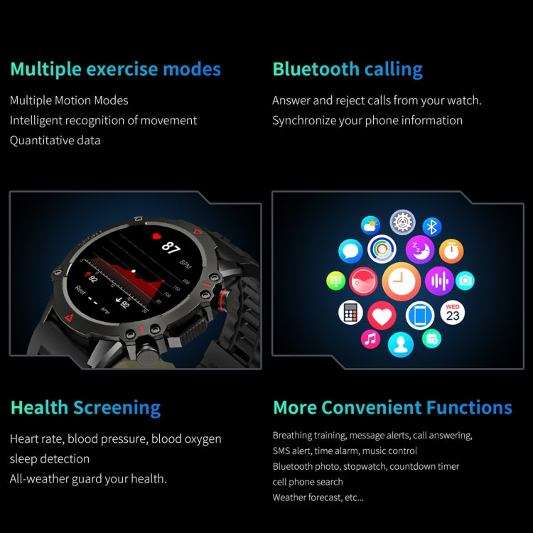 LEMFO TF10 Pro 1.53 inch BT5.2 IP67 Sport Smart Watch, Support Bluetooth Call / Sleep / Blood Oxygen / Heart Rate / Long Sitting Health Monitor(Silver) - Smart Watches by LEMFO | Online Shopping South Africa | PMC Jewellery | Buy Now Pay Later Mobicred