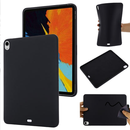 For iPad Air 13 2024 Pure Color Liquid Silicone Shockproof Tablet Case(Black) - iPad Air 13 2024 Cases by PMC Jewellery | Online Shopping South Africa | PMC Jewellery | Buy Now Pay Later Mobicred