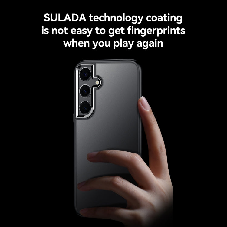 For Samsung Galaxy S24 5G SULADA Skin Feel Matte Shockproof Phone Case(Blue) - Galaxy S24 5G Cases by SULADA | Online Shopping South Africa | PMC Jewellery | Buy Now Pay Later Mobicred