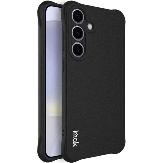 For Samsung Galaxy S25+ 5G imak Shockproof Airbag TPU Phone Case(Matte Black) - Galaxy S25+ 5G Cases by imak | Online Shopping South Africa | PMC Jewellery | Buy Now Pay Later Mobicred