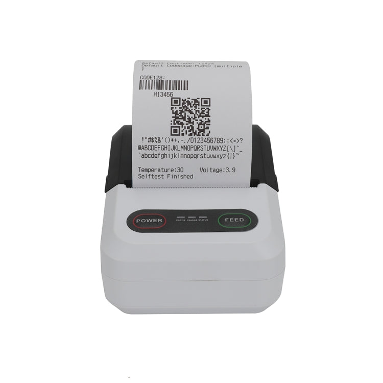 BT-583 58mm USB-C/Type-C + Bluetooth Portable Thermal Printer, Specification:US Plug(Blue White) - Printer by PMC Jewellery | Online Shopping South Africa | PMC Jewellery | Buy Now Pay Later Mobicred