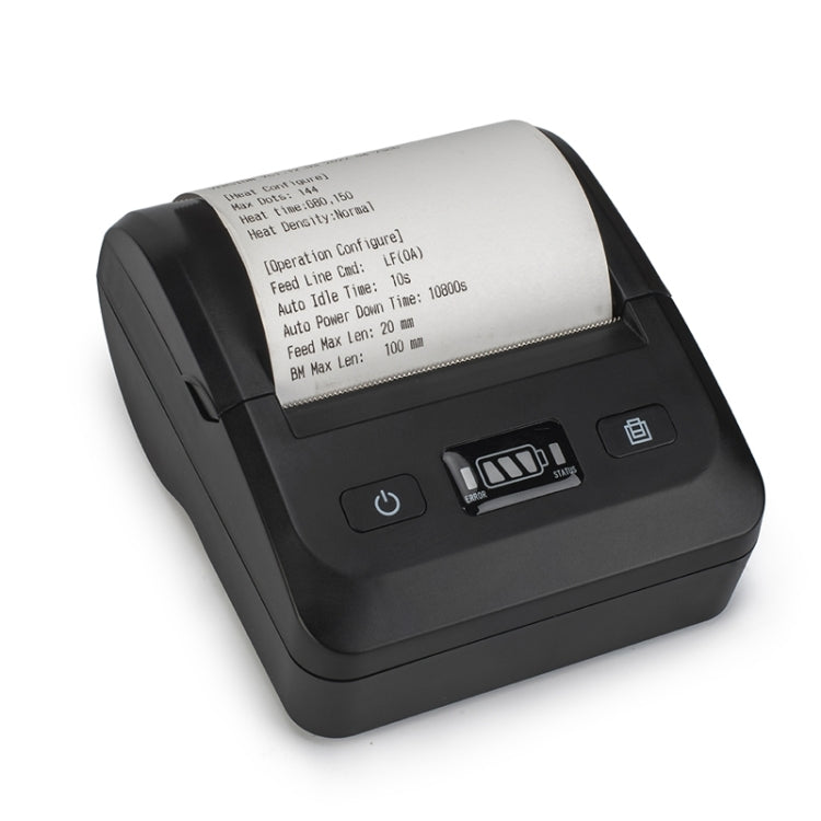 BT-802 80mm USB-C/Type-C + Bluetooth Portable Thermal Printer(EU Plug) - Printer by PMC TechLife | Online Shopping South Africa | PMC TechLife | Buy Now Pay Later Mobicred