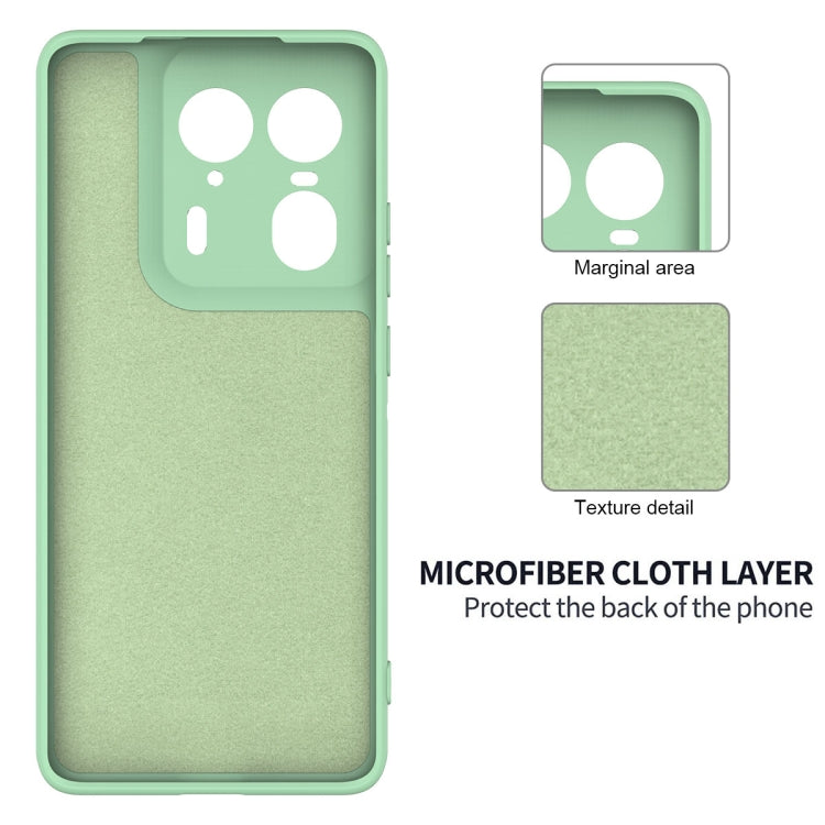 For Motorola Edge 50 Ultra Solid Color Liquid Silicone Dropproof Full Coverage Phone Case(Green) - free shipping - PMC TechLife - Order now!