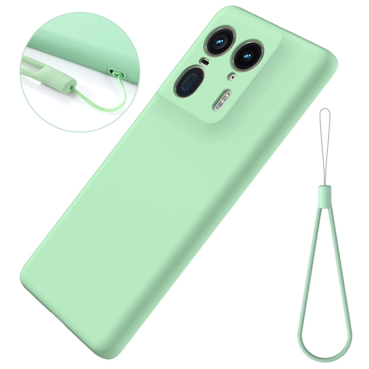 For Motorola Edge 50 Ultra Solid Color Liquid Silicone Dropproof Full Coverage Phone Case(Green) - free shipping - PMC TechLife - Order now!