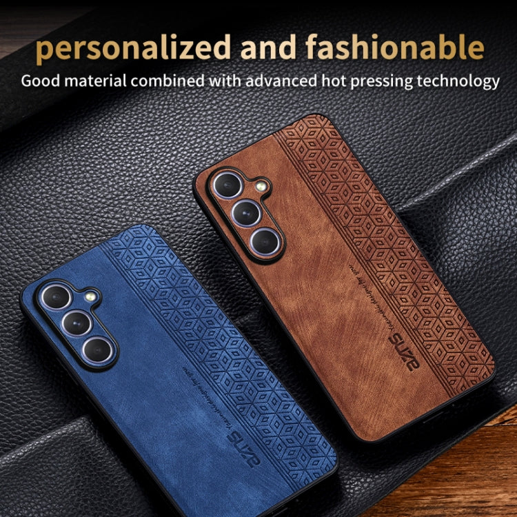 For Samsung Galaxy S25+ 5G AZNS 3D Embossed Skin Feel Phone Case(Sapphire Blue) - Galaxy S25+ 5G Cases by AZNS | Online Shopping South Africa | PMC Jewellery | Buy Now Pay Later Mobicred