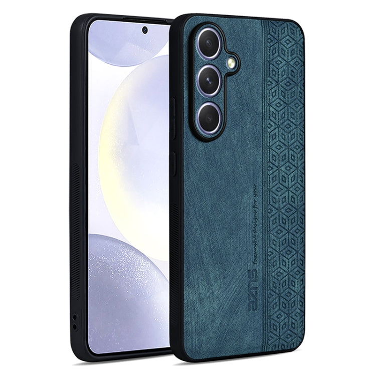 For Samsung Galaxy S25 5G AZNS 3D Embossed Skin Feel Phone Case(Dark Green) - Galaxy S25 5G Cases by AZNS | Online Shopping South Africa | PMC Jewellery | Buy Now Pay Later Mobicred