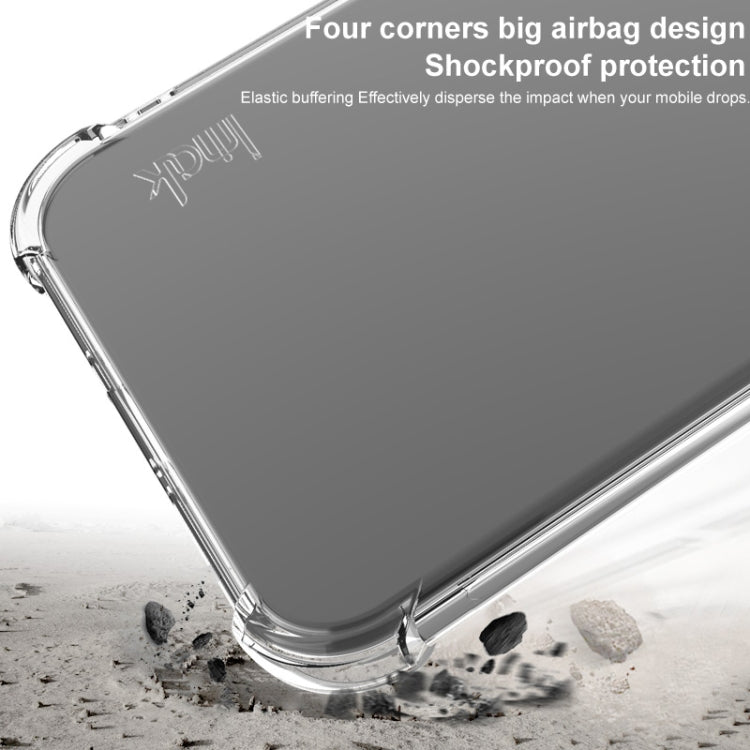 For iPhone 16 imak Shockproof Airbag TPU Phone Case(Matte Black) - free shipping - PMC TechLife - Order now!