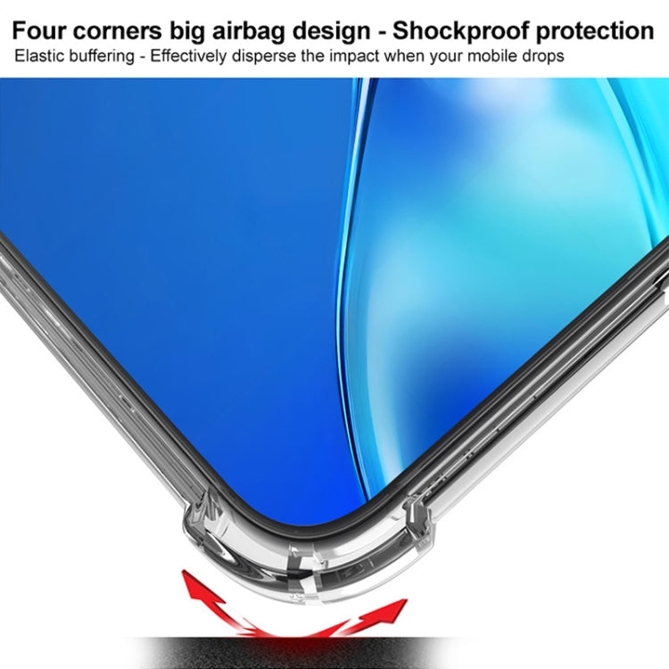For iPhone 16 IMAK Space Shield PC + TPU Airbag Shockproof Phone Case(Transparent) - iPhone 16 Cases by imak | Online Shopping South Africa | PMC TechLife | Buy Now Pay Later Mobicred