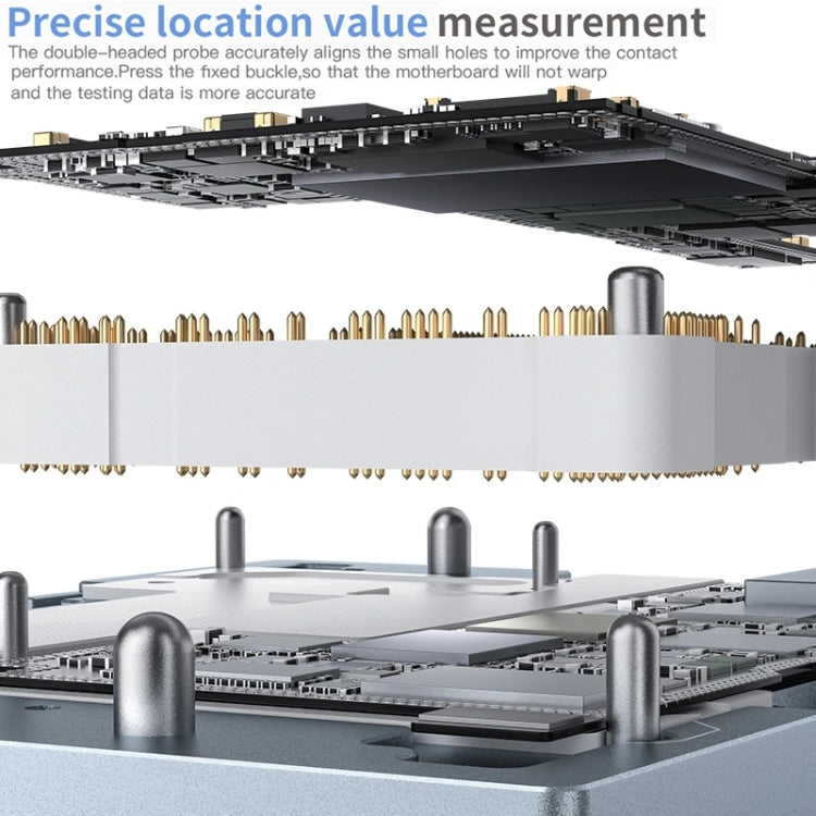 QianLi iSocket Series 8 in 1 Motherboard Layered Test Stand For iPhone 15 Series - Repair Platform by QIANLI | Online Shopping South Africa | PMC Jewellery | Buy Now Pay Later Mobicred