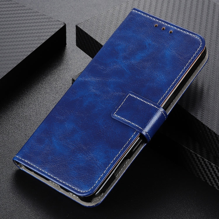 For Samsung Galaxy S25 Ultra 5G Retro Crazy Horse Texture Leather Phone Case(Blue) - Galaxy S25 Ultra 5G Cases by PMC Jewellery | Online Shopping South Africa | PMC Jewellery | Buy Now Pay Later Mobicred