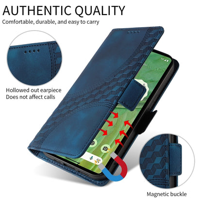 For Redmi K70 / K70 Pro Embossed Rhombus Starry Leather Phone Case(Blue) - K70 Pro Cases by PMC Jewellery | Online Shopping South Africa | PMC Jewellery | Buy Now Pay Later Mobicred