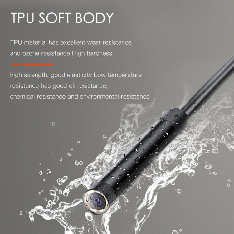 T21 4.5 inch IPS Color Screen 7.9mm Dual Camera Split Hard Cable Industrial Endoscope, Length:5m(Black Red) -  by PMC TechLife | Online Shopping South Africa | PMC TechLife | Buy Now Pay Later Mobicred