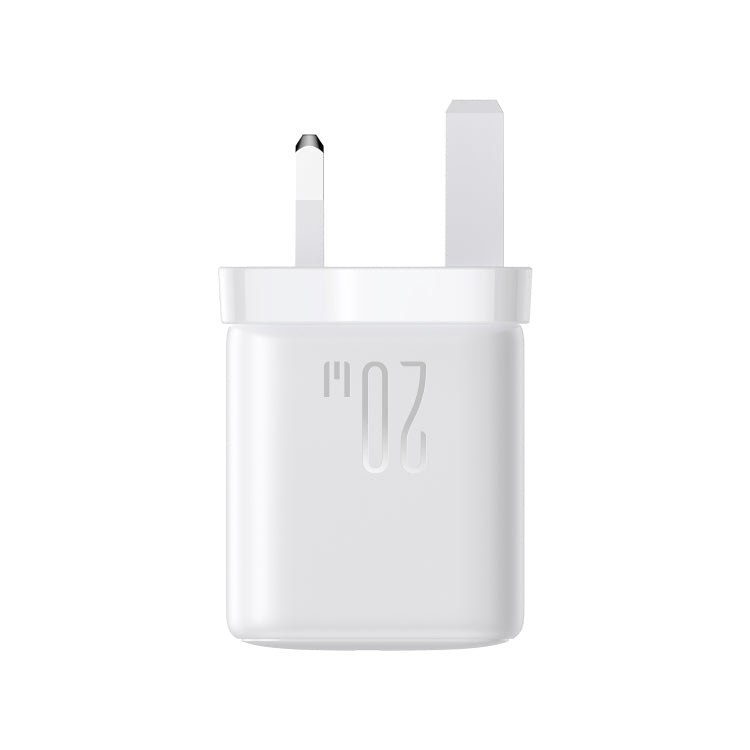 JOYROOM JR-TCF21 20W Dual Ports USB + Type-C Charger, Plug:UK Plug(White) - USB Charger by JOYROOM | Online Shopping South Africa | PMC Jewellery | Buy Now Pay Later Mobicred