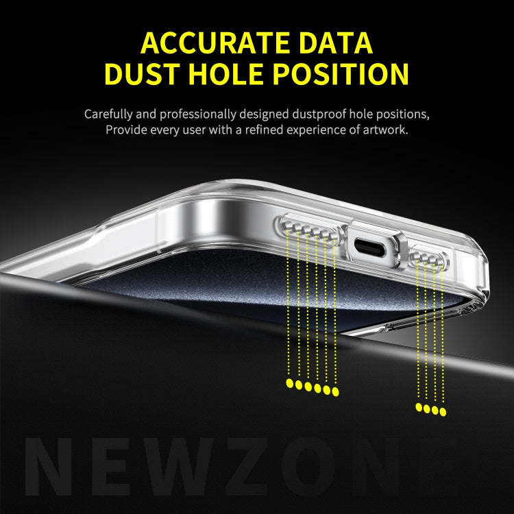 For iPhone 16 Acrylic + TPU Transparent Full Coverage Phone Case - iPhone 16 Cases by PMC TechLife | Online Shopping South Africa | PMC TechLife | Buy Now Pay Later Mobicred