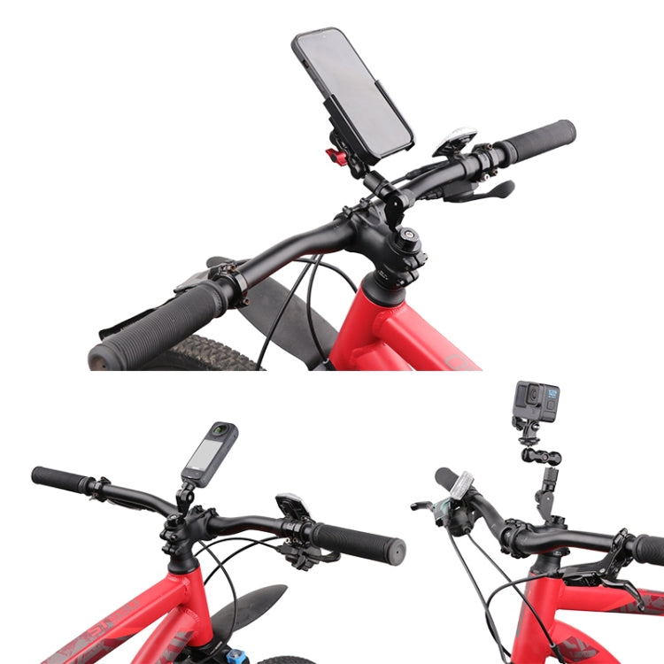 Bicycle Handlebar Holder Pea Clip Phone Clamp 40cm Rod Set - Bicycle Handlebar Mount by PMC Jewellery | Online Shopping South Africa | PMC Jewellery | Buy Now Pay Later Mobicred