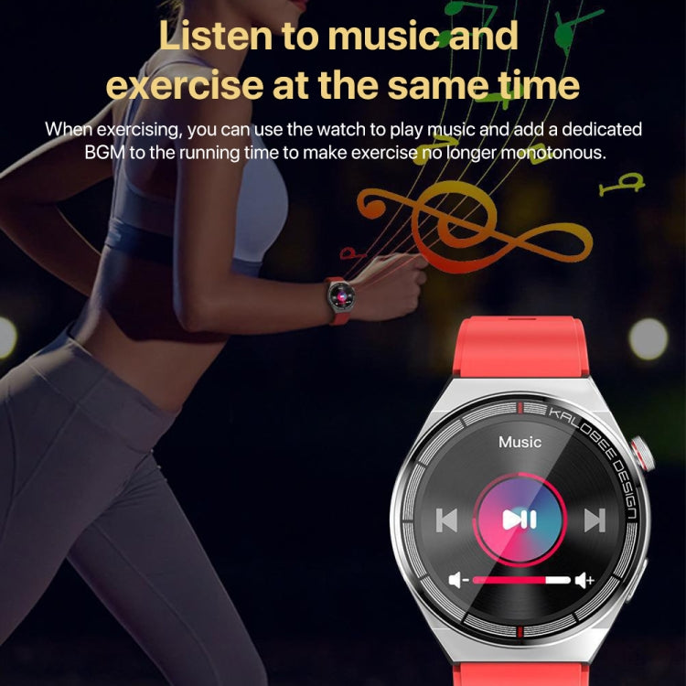 1.3 inch Silicone Band IP68 Waterproof Smart Watch Support Bluetooth Call(Black) - Smart Watches by PMC TechLife | Online Shopping South Africa | PMC TechLife | Buy Now Pay Later Mobicred