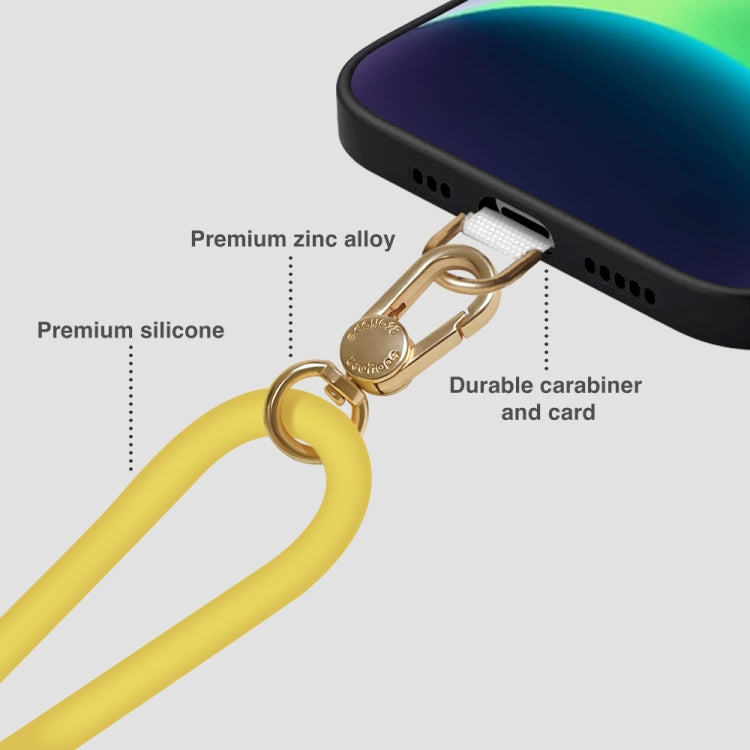 DUX DUICS PL-ONE Universal Silicone Phone Lanyard(Purple) - Lanyards & Wrist Straps by DUX DUCIS | Online Shopping South Africa | PMC Jewellery | Buy Now Pay Later Mobicred