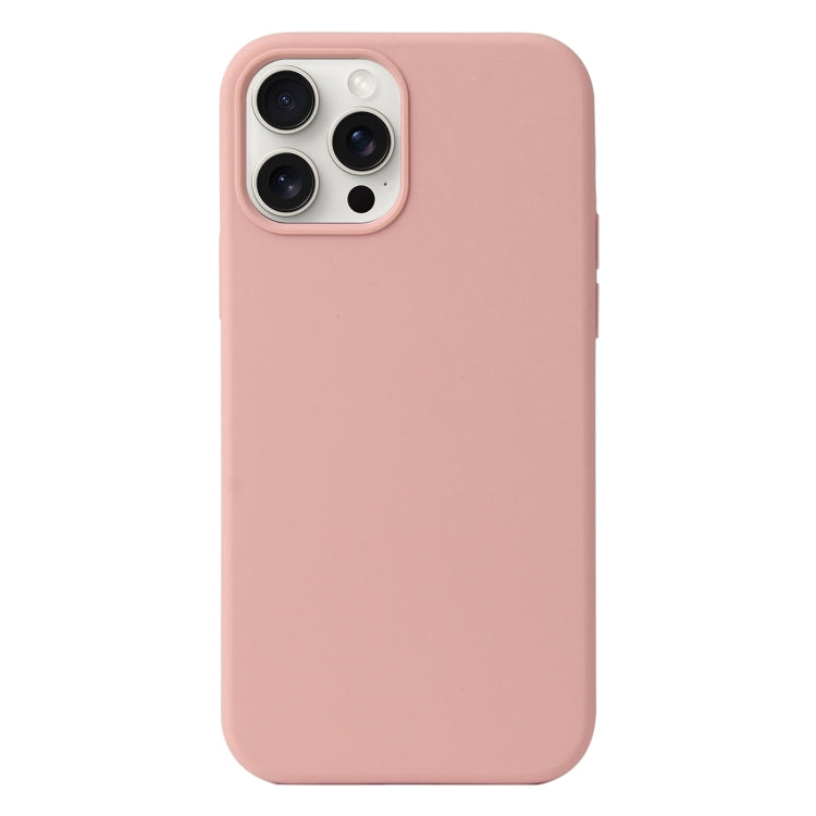 For iPhone 16 Pro Liquid Silicone Phone Case(Cherry Blossom Pink) - iPhone 16 Pro Cases by PMC Jewellery | Online Shopping South Africa | PMC Jewellery | Buy Now Pay Later Mobicred