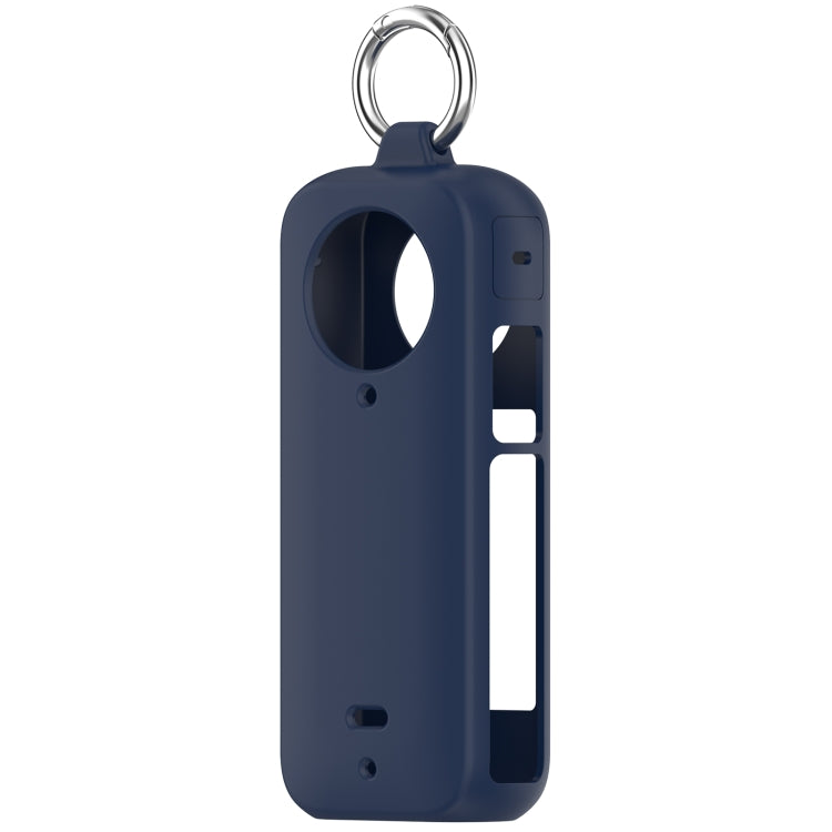 For Insta360 X3 Portable Silicone Protective Case(Midnight Blue) - Case & Bags by PMC TechLife | Online Shopping South Africa | PMC TechLife | Buy Now Pay Later Mobicred