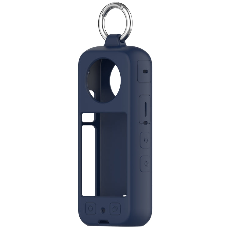 For Insta360 X3 Portable Silicone Protective Case(Midnight Blue) - Case & Bags by PMC TechLife | Online Shopping South Africa | PMC TechLife | Buy Now Pay Later Mobicred