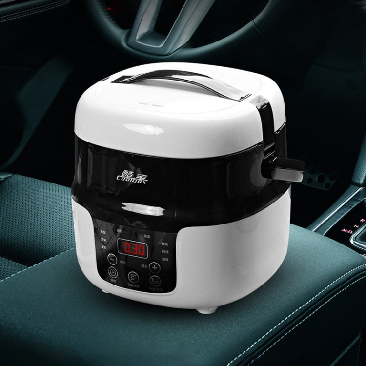 COOLBOX Vehicle Multi-function Mini Rice Cooker Capacity: 2.0L, Version:12-24V General Standard - Rice Cookers by PMC Jewellery | Online Shopping South Africa | PMC Jewellery | Buy Now Pay Later Mobicred